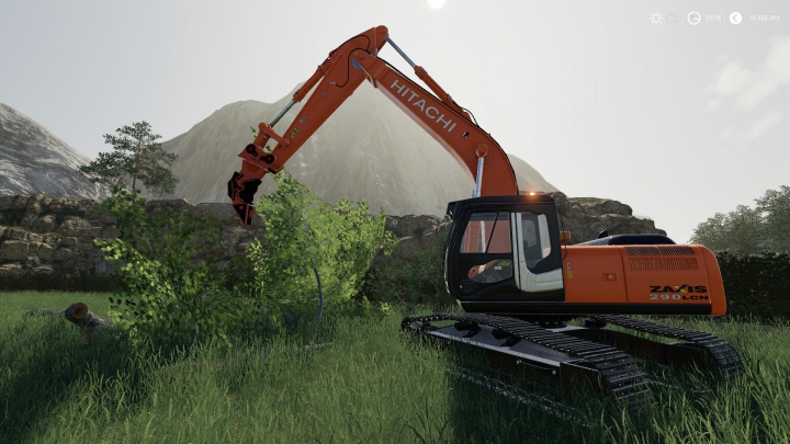 Ripper R115 For Hitachi Excavator v1.0