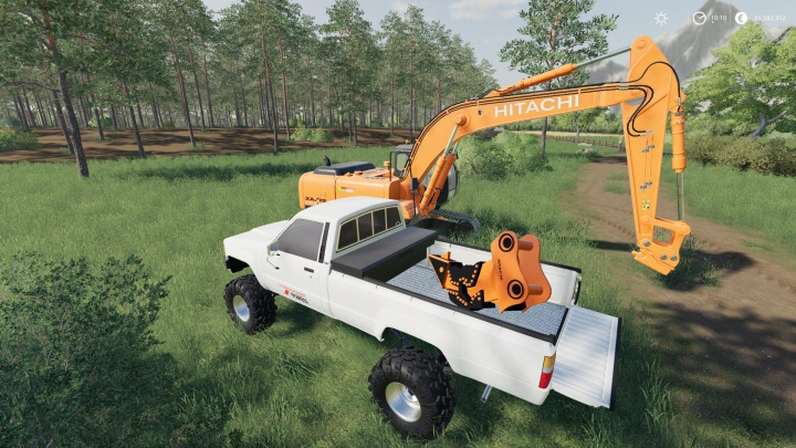 Ripper R115 For Hitachi Excavator v1.0