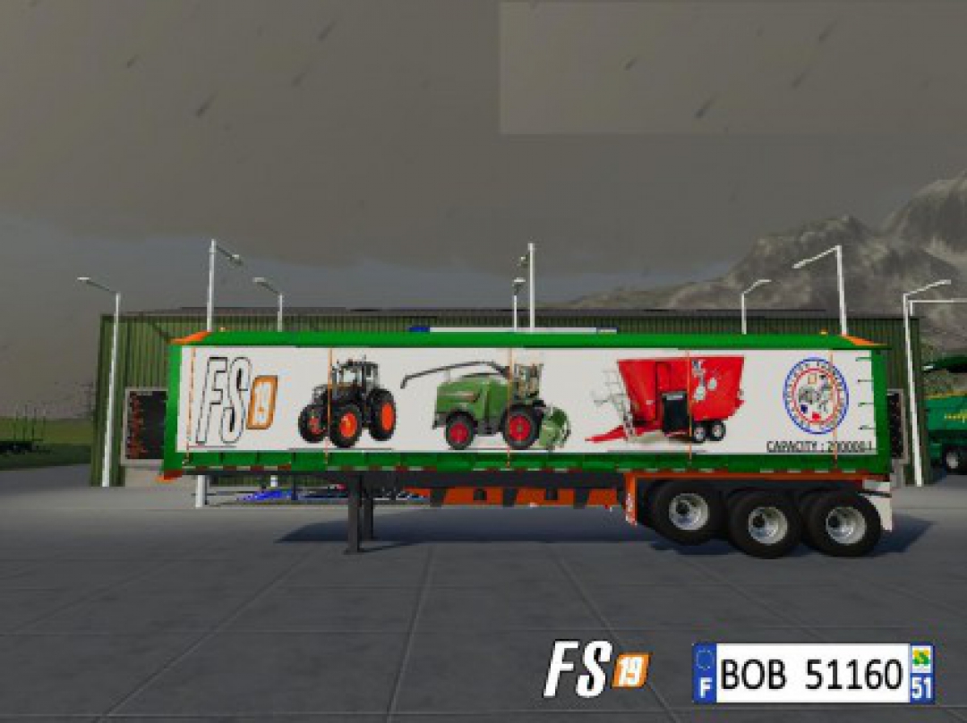 Trailer Dump Capacity 200000L By BOB51160 v1.0