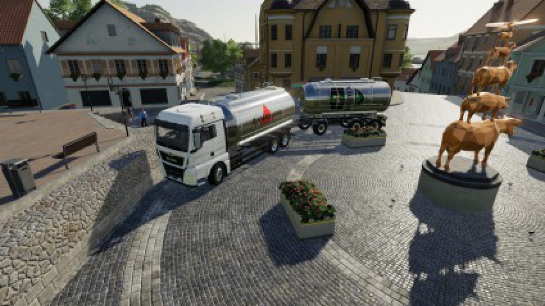 MAN Tank LKW mit Anhanger v1.0.0.4