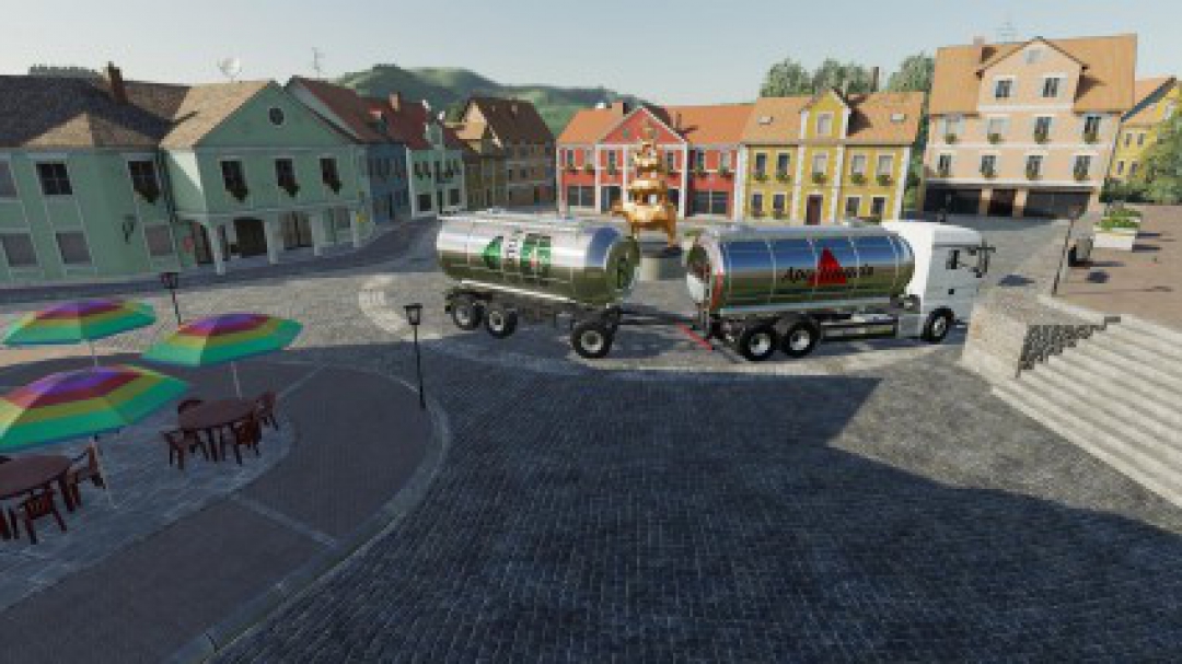 MAN Tank LKW mit Anhanger v1.0.0.4