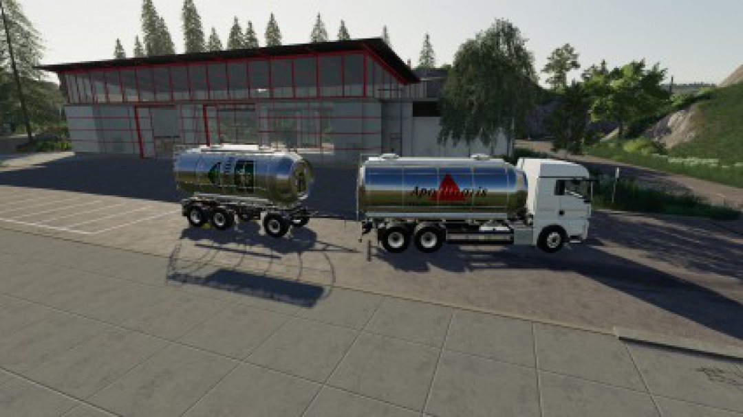 MAN Tank LKW mit Anhanger v1.0.0.4