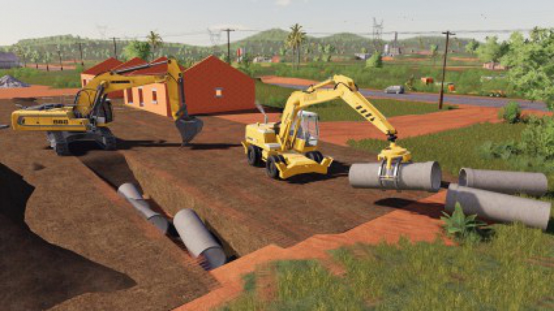 Dynamic Concrete Pipes Pack v1.0