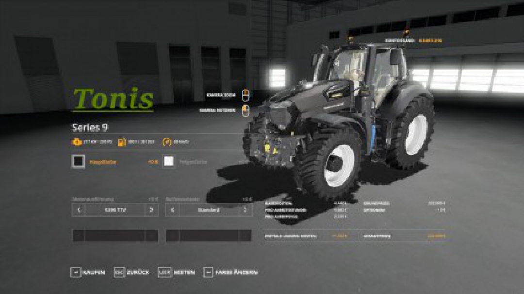 Deutz S9 with new engine v1.0.0.0