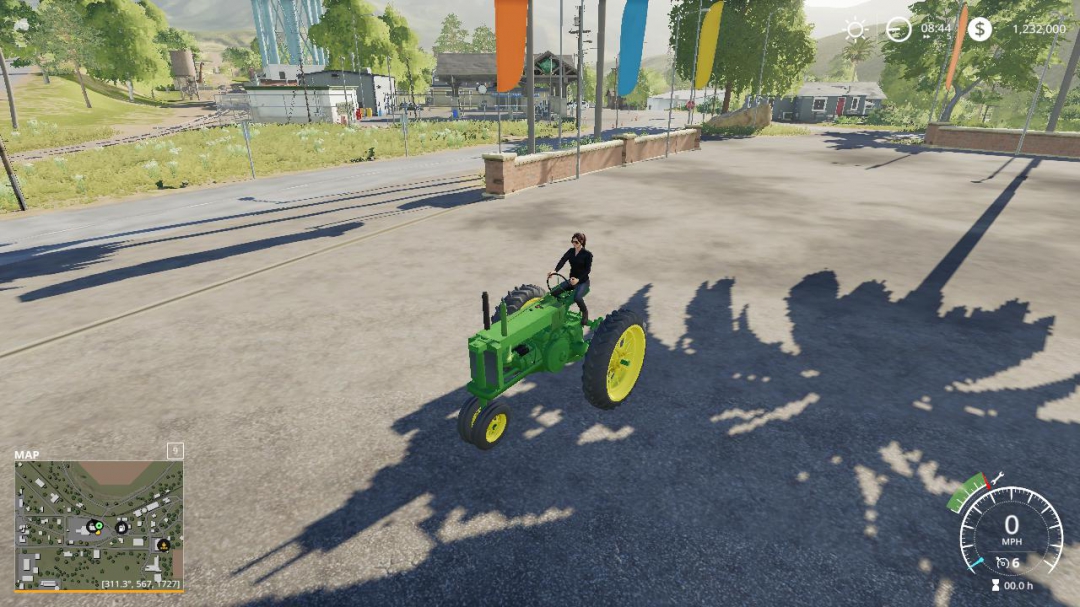 FS19 John Deere unstyled Model A wip v1.0