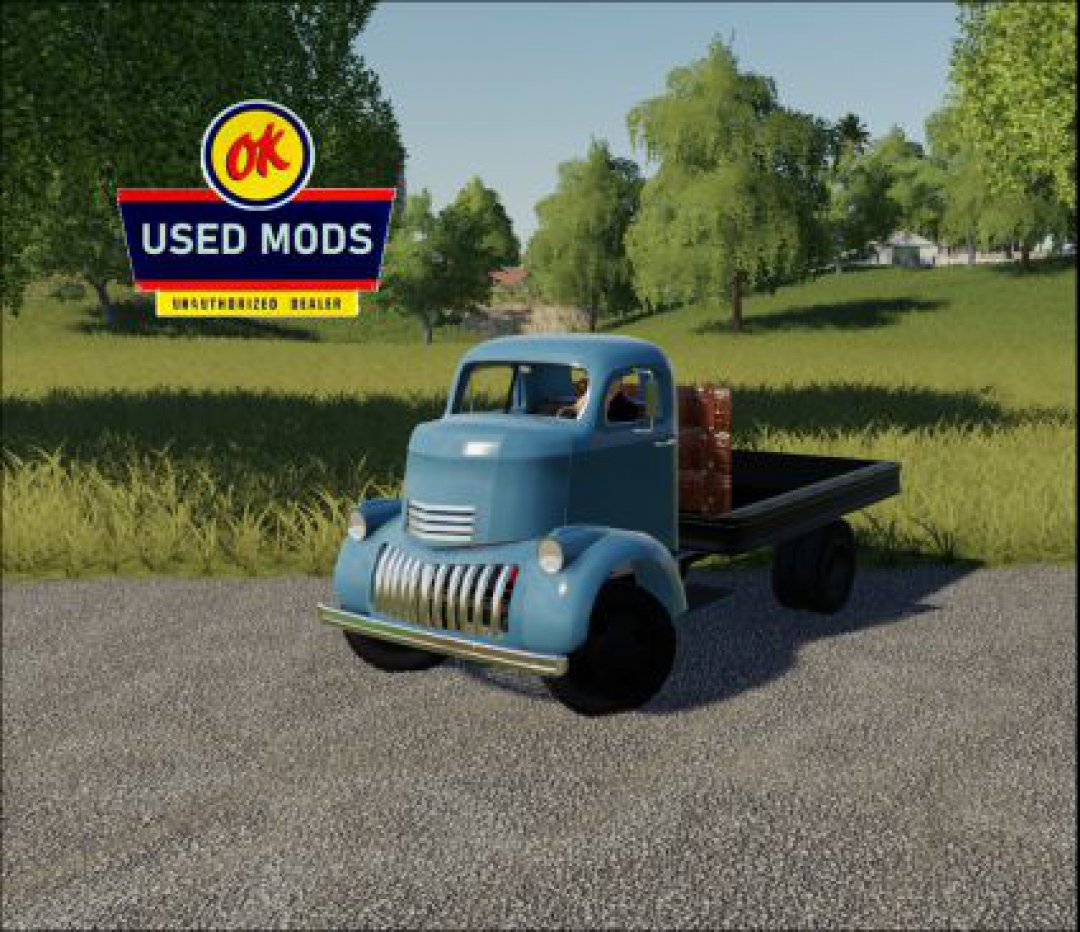 1941 Chevy COE Flatbed V1.0C Color Select - No Bed Sides Edition - By: OKUSEDMODS