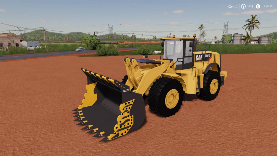 Mining Bucket For 980K Cat Loader v1.0