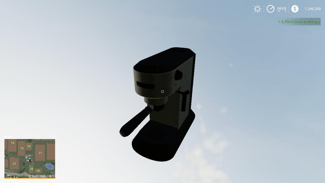 FS19 Coffee Maker v1.0