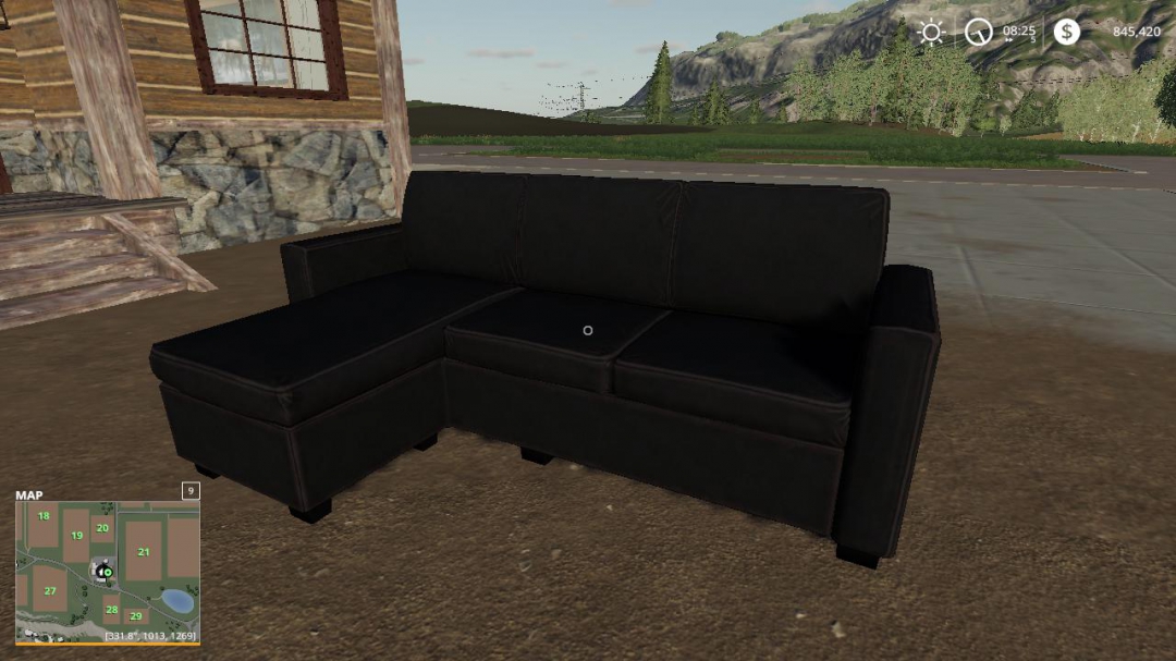 FS19 Couch Pickupable v1.0