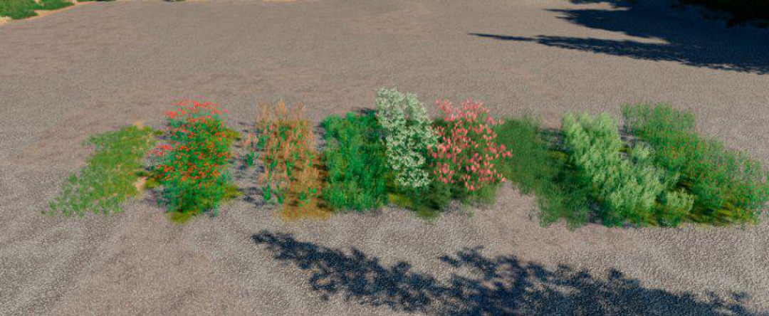 Paint Grass Or Bushes Or Flowers In Game With Landscape Tool v1.0