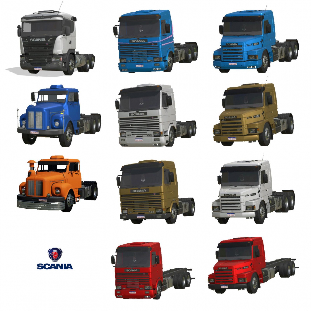 Scania Trucks Pack FCS v2.0