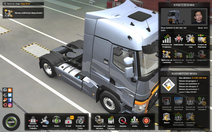 Trending mods today: PROFILE ETS2 3.567.000.000 EUROS 1.37