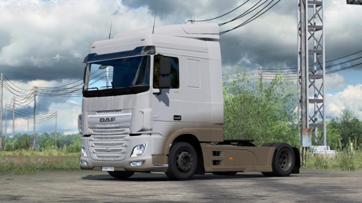 Trending mods today: Paintable dirty skin for DAF XF Euro6 v1.0