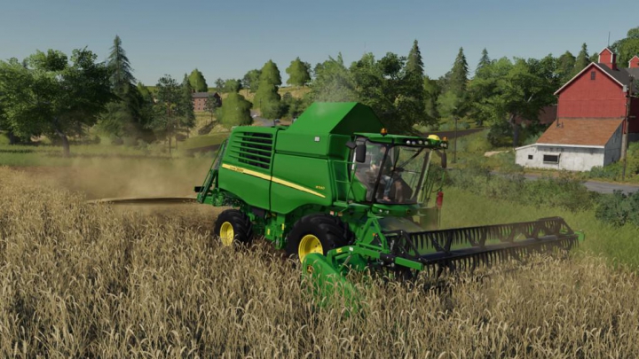 John Deere W540 v1.0.0.0 category: Combines