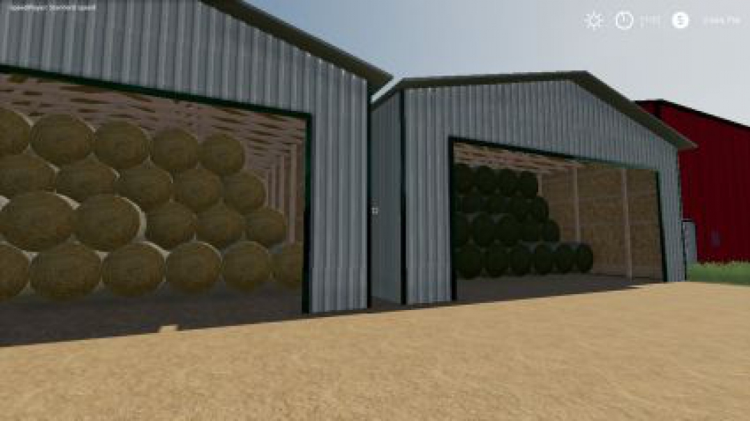 Big Roundbale storage