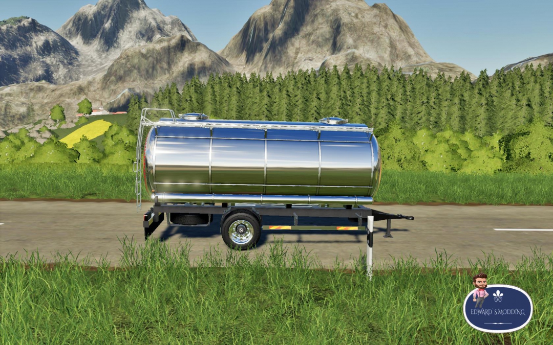 Mercedes Tanker Trailer FS19 v1.0