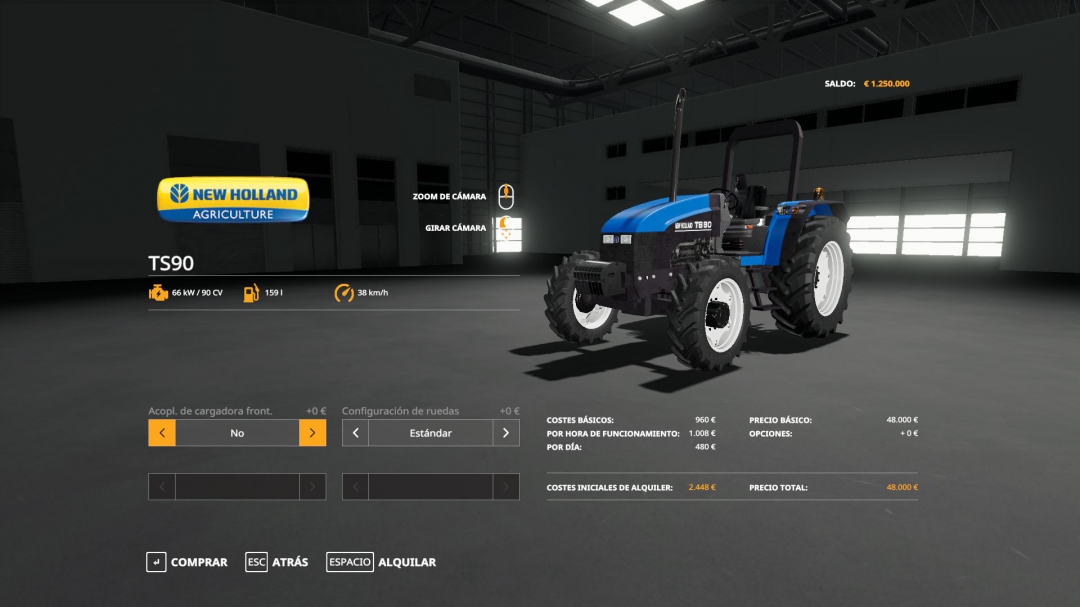 NEW HOLLAND TS90 v3.0.0.0