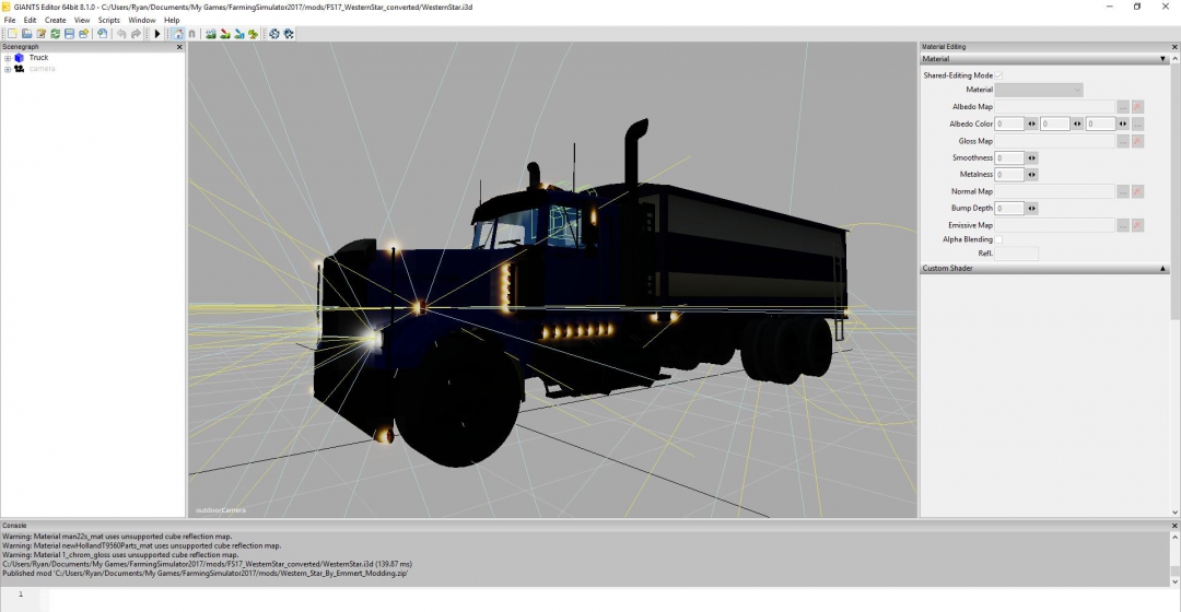 Western Star Grain Truck v1.0