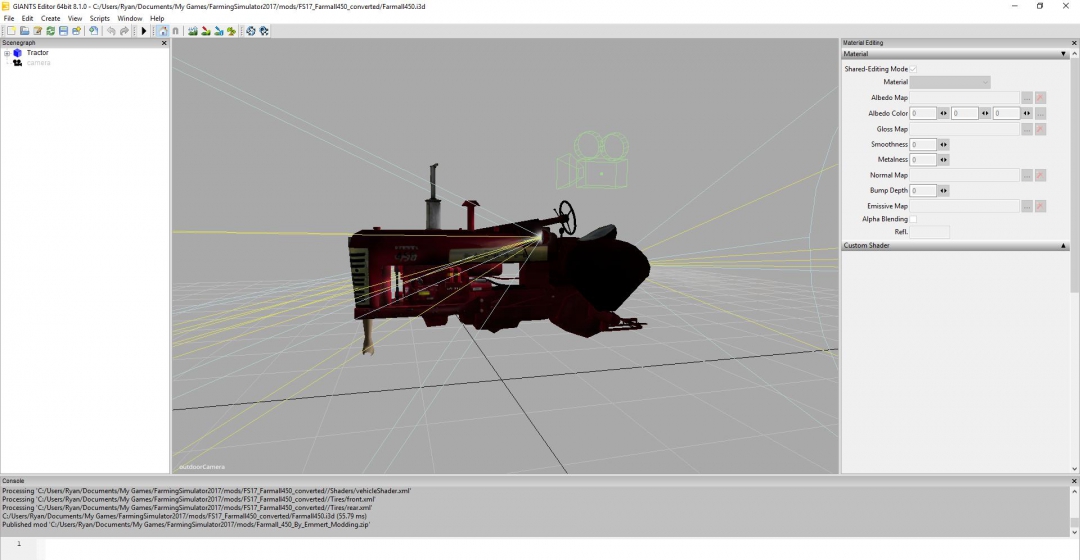 Farmall 450 Narrow Front By Emmert Modding v1.0