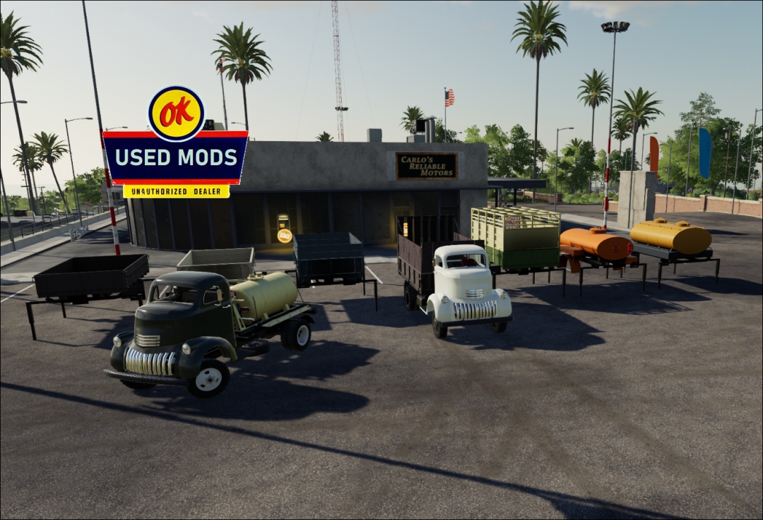 1941 Chevy COE Multitasker Pack with Color Select V1.0 - By: OKUSEDMODS