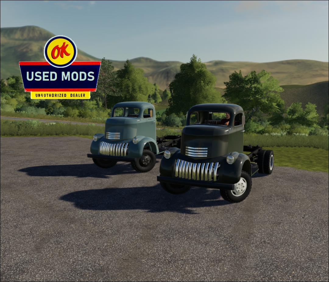 1941 Chevy COE Multitasker Pack with Color Select V1.0 - By: OKUSEDMODS