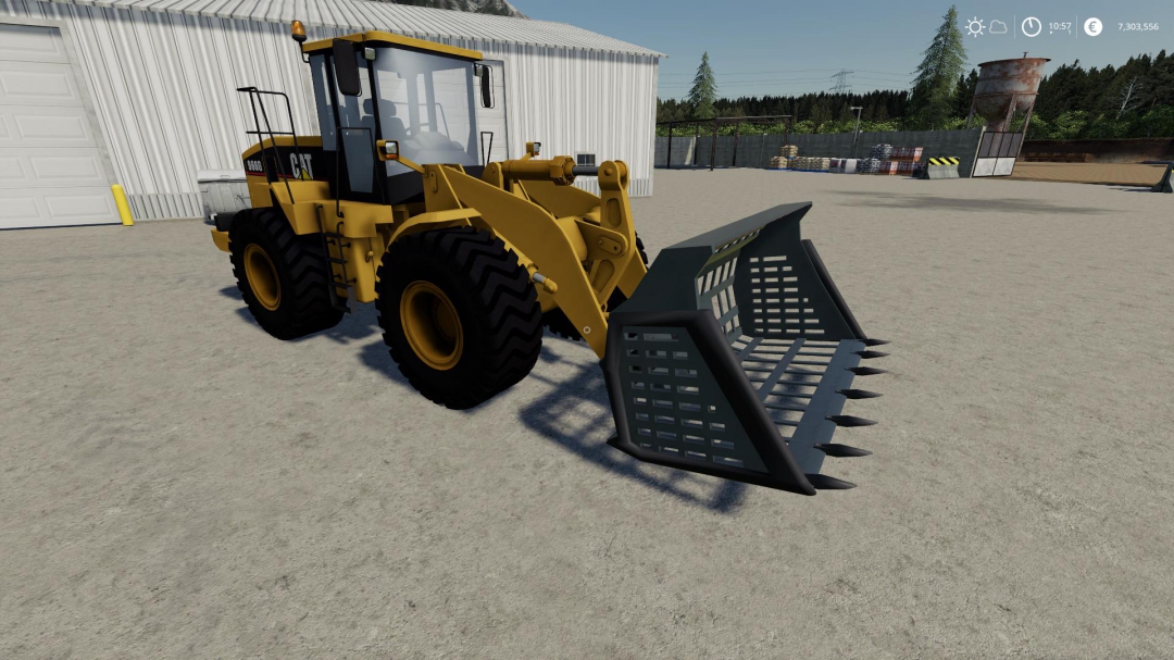 Screen Bucker For Wheel Loaders v1.1