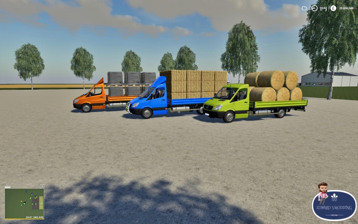 Trending mods today: Mercedes Sprinter Pickup FS19 v1.2