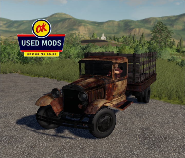Trending mods today: 1929 Ford AA Truck Flatbed Rust Never Sleeps Edition V1 - By: OKUSEDMODS