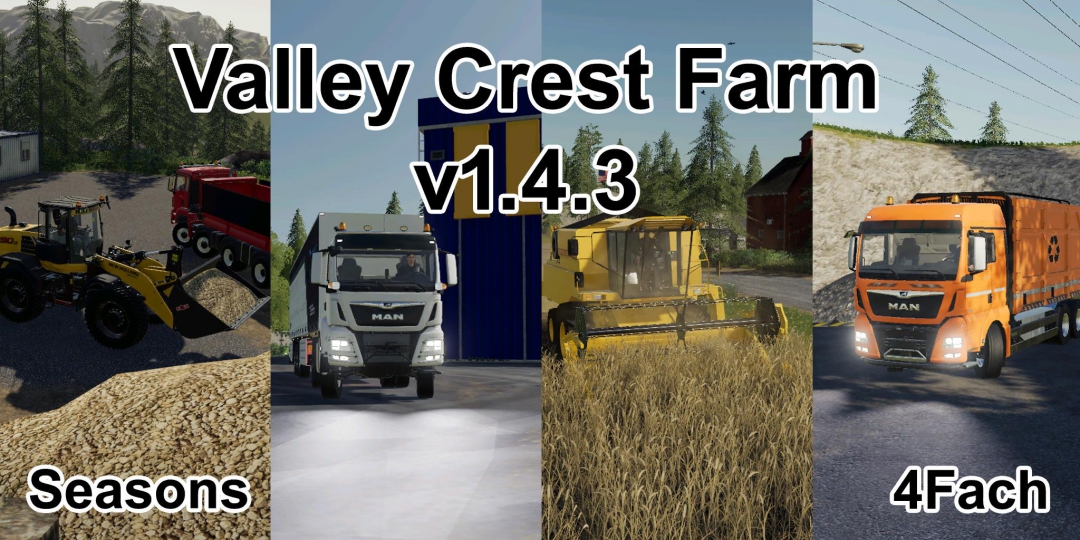 Valley Crest Farm 4fach 1.4.3.0 Autodrive v1.0