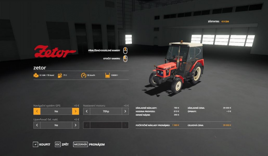 Zetor 7011 v1.0.0.0