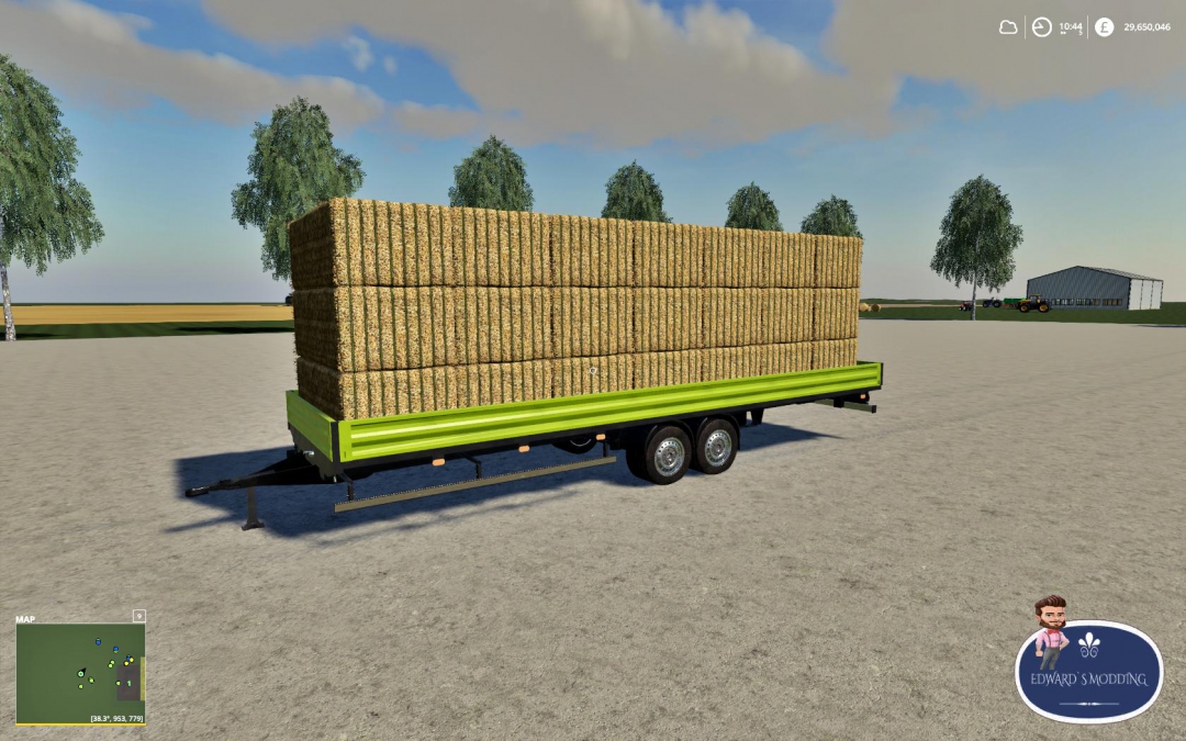 Mercedes Trailer FS19 v1.2