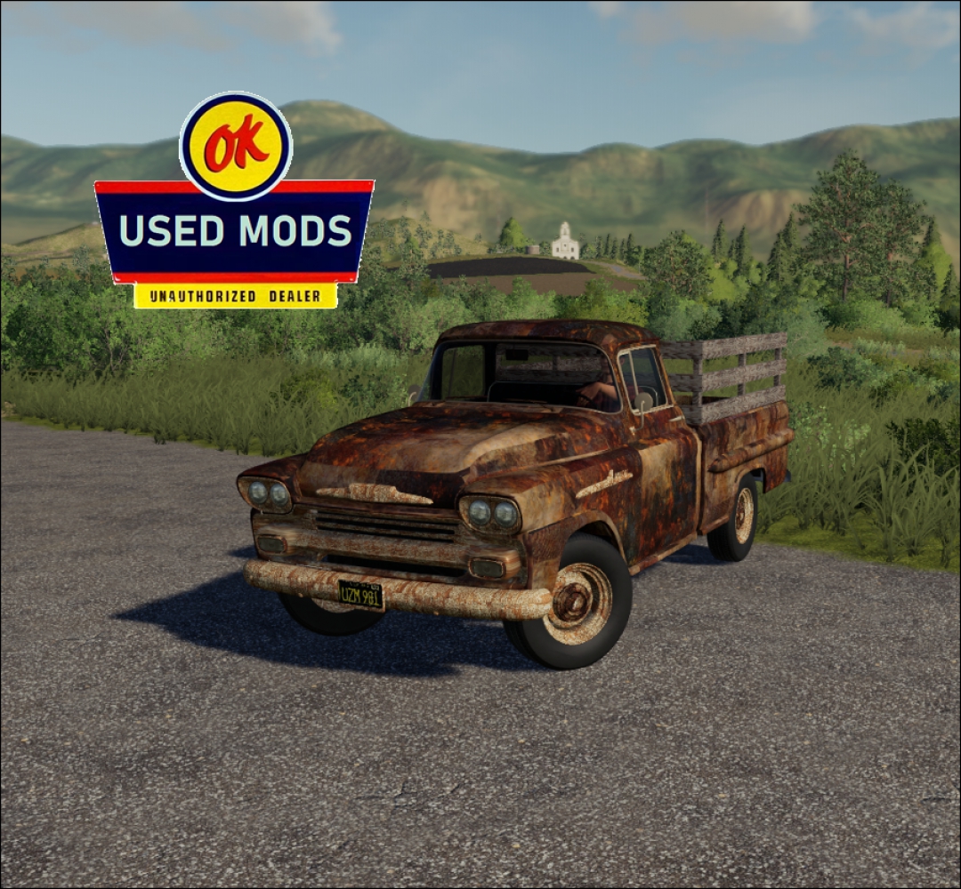 1958 Chevy Apache Task-Force Rust Never Sleeps Edition V1 - By: OKUSEDMODS