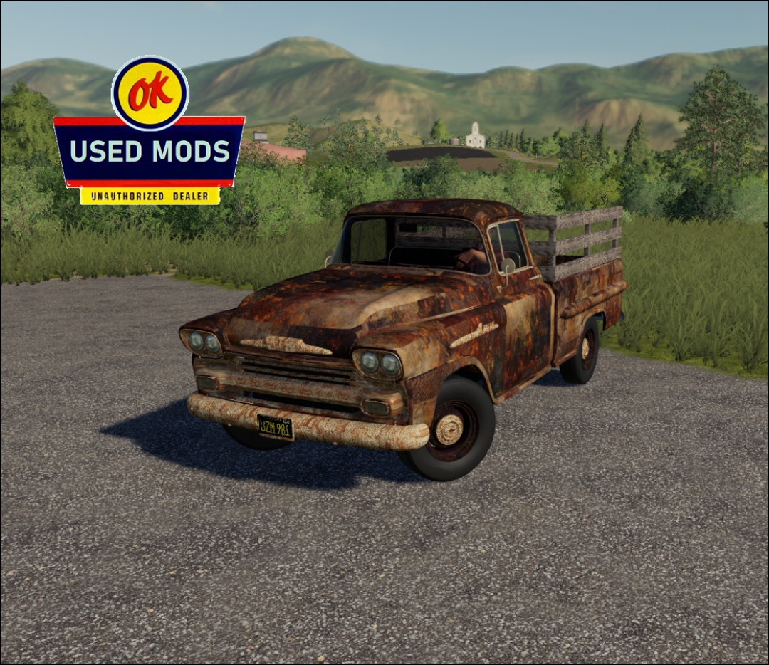 1958 Chevy Apache Task-Force Rust Never Sleeps Edition V1 - By: OKUSEDMODS