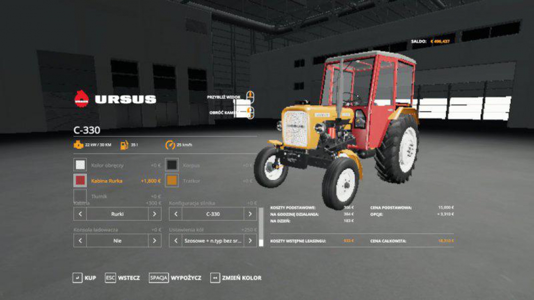 Ursus C330/M W.I.P. TEST v0.95