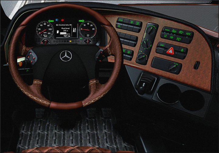 Trending mods today: Mercedes Actros 2009 Interior v1.2