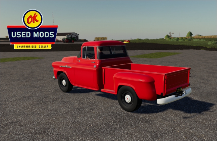 fs19-mods,  1958 Chevy Apache Stepside V1.0 By OKUSEDMODS