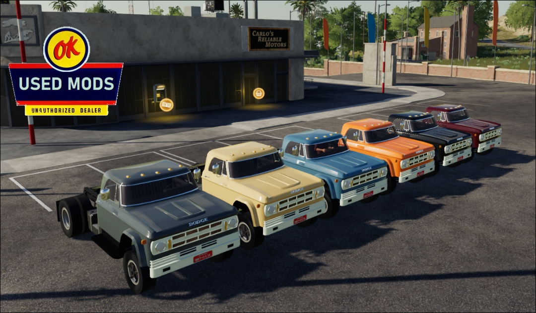 Color Select - 1969 Dodge D700 V1C Semi - By OKUSEDMODS