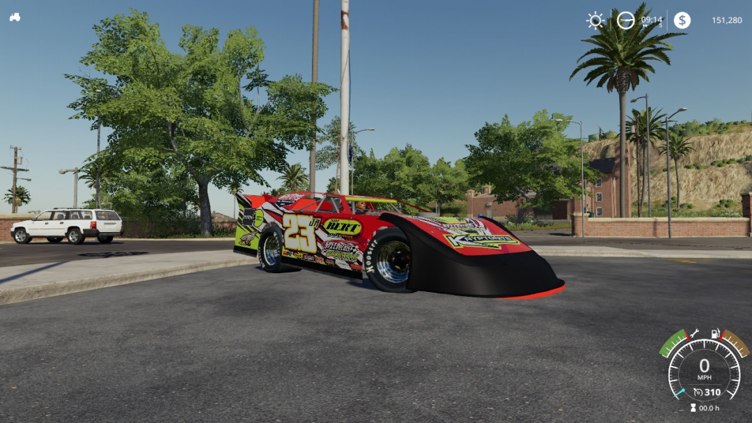 Super Late Model Race Car