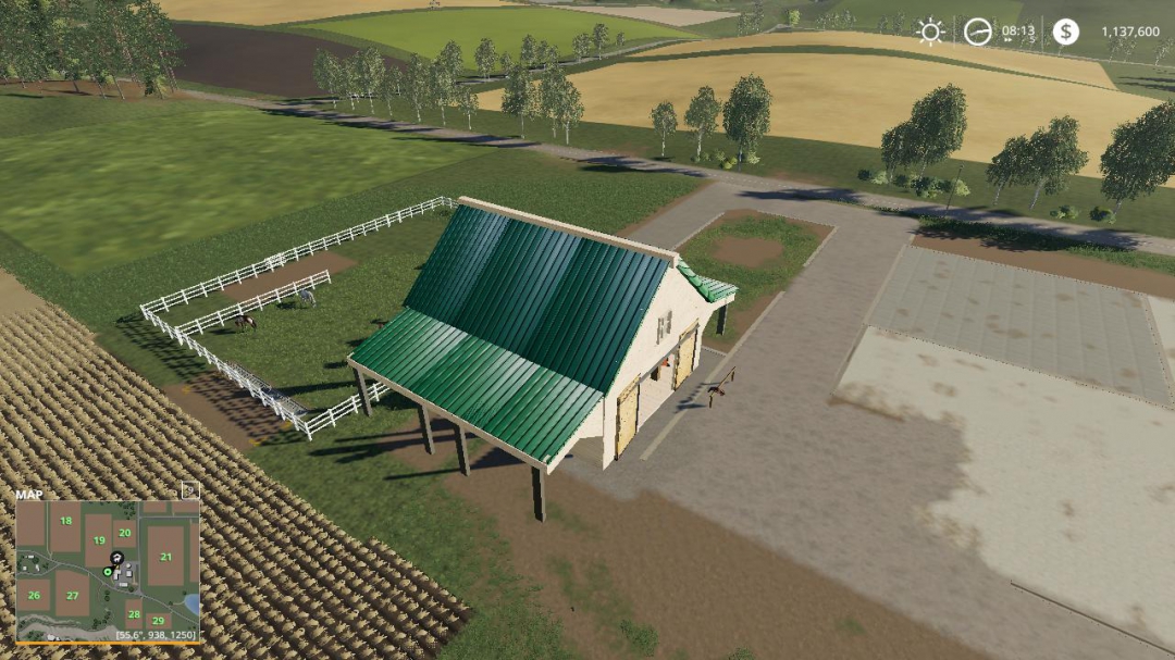 FS19 Medal Roof Texture v1.0