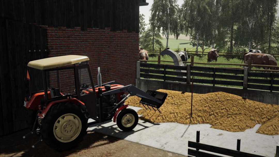 Small Cowshed With Pasture v1.0.0.1