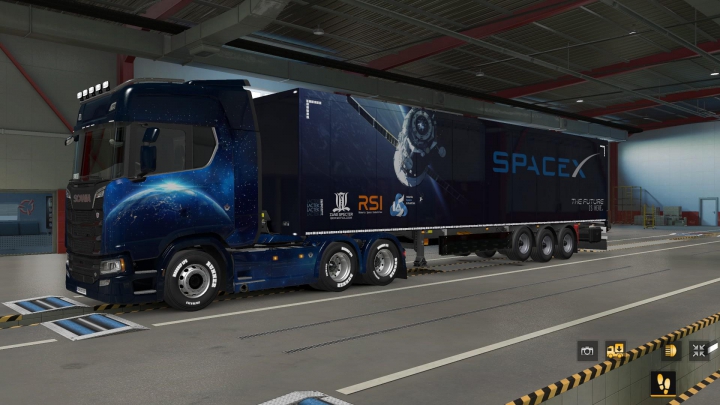 Trending mods today: SpaceX Trailer skin v1.0