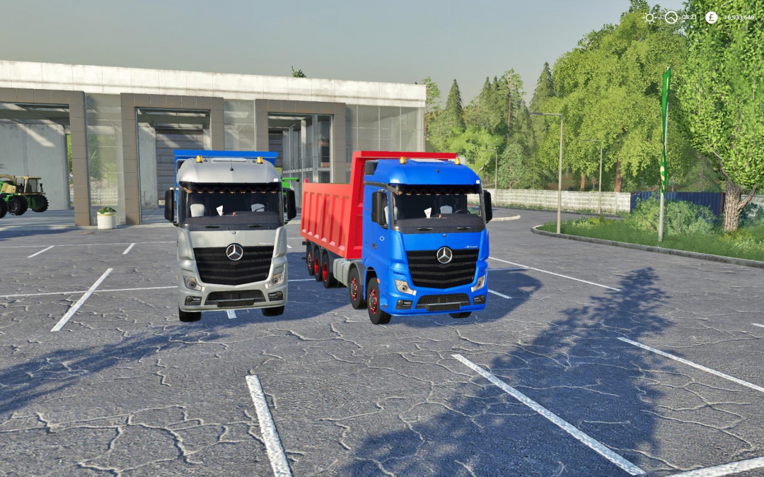 Mercedes Actros Tipper Fs19 v1.0