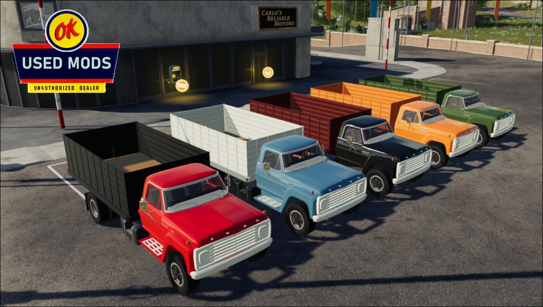 Color Select - 1967 Ford F600 Grain V1C - By OKUSEDMODS