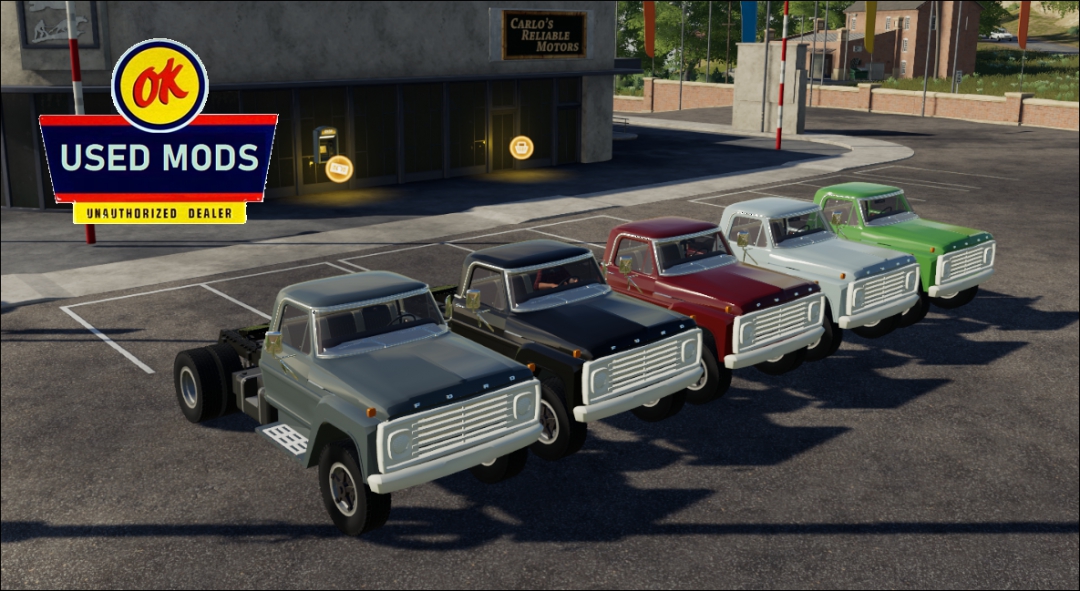 Color Select - 1967 Ford F600 Semi V1C - By OKUSEDMODS