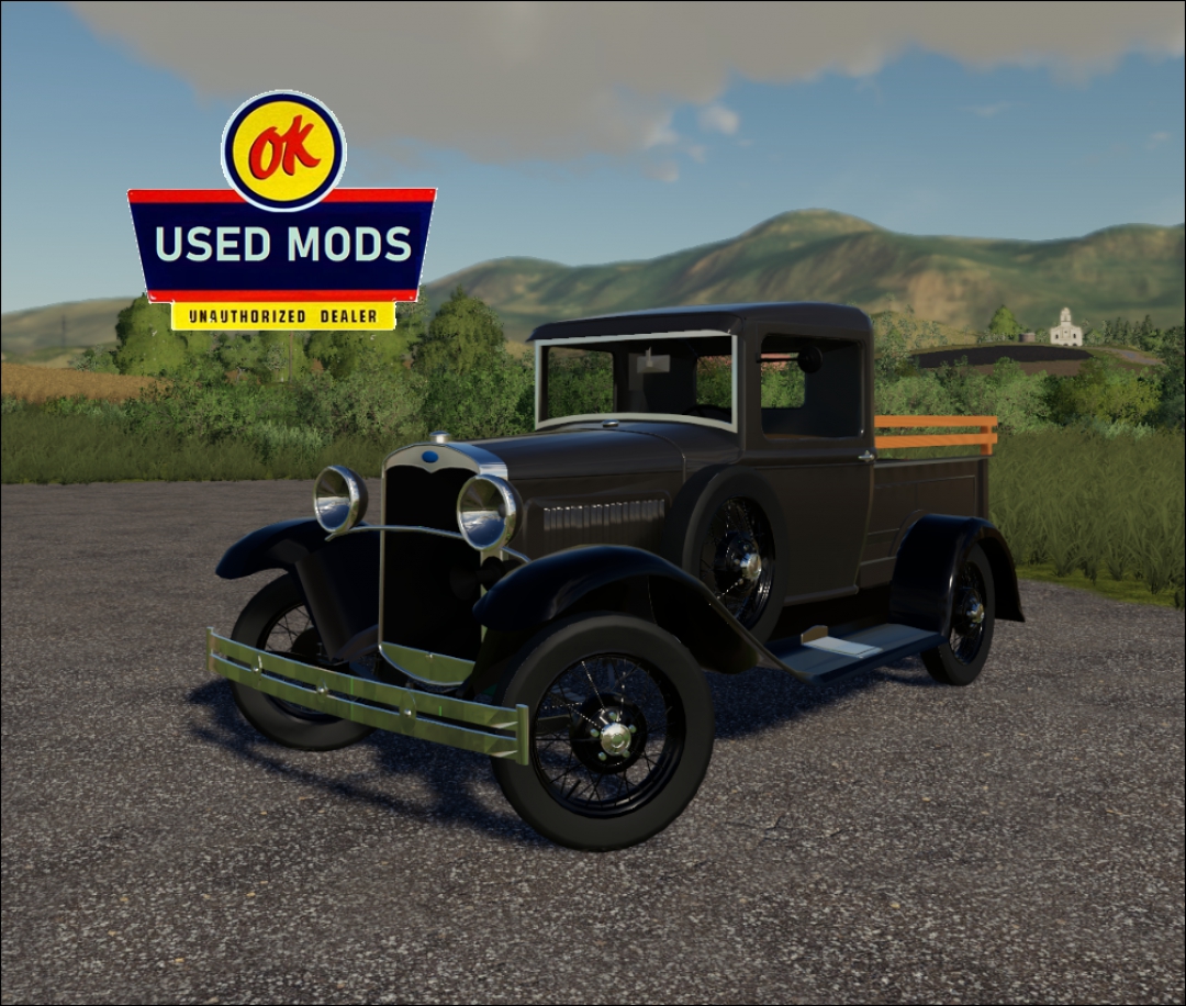 1930 Ford Model A Pickup - V1C - By OKUSEDMODS