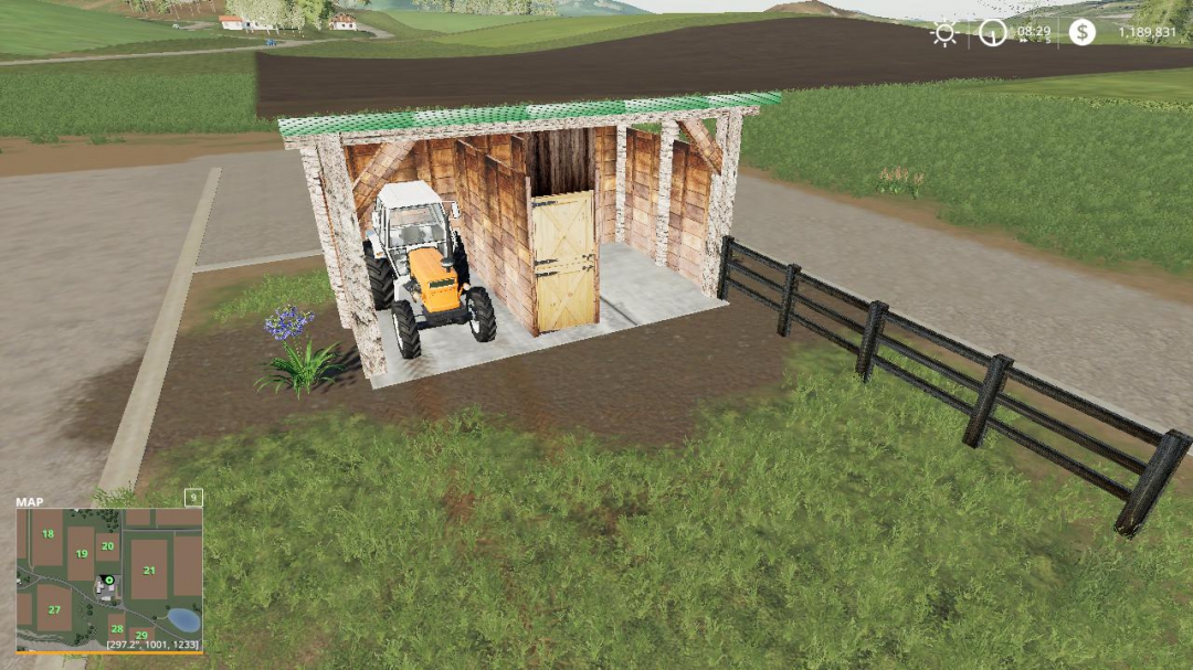 Small shed or horse barn wip v1