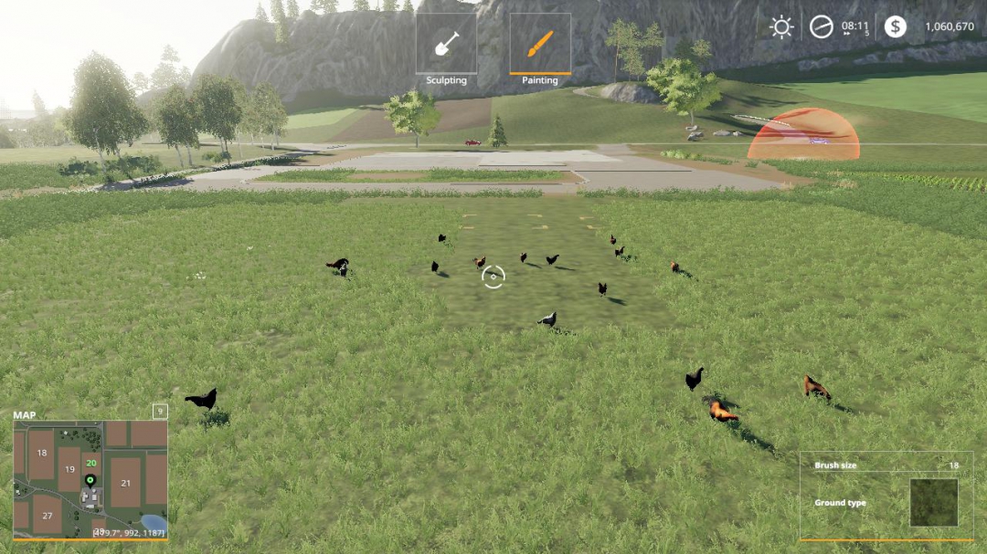 FS19 Free Range Chickens v1.0