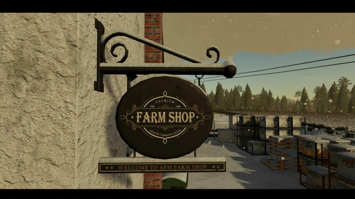 Placeable Farm Shop v1.1.0.0 category: Objects