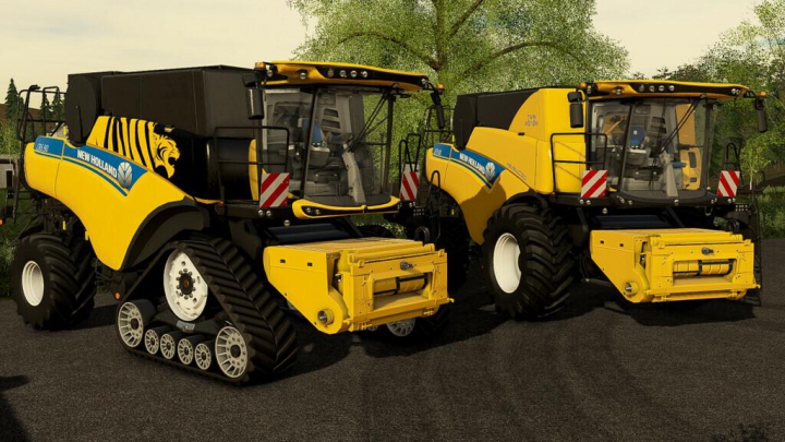 New Holland CR 6.90 v1.0.1.1 category: Combines