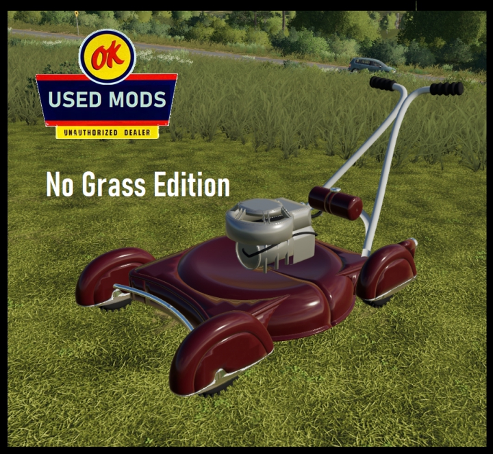 Trending mods today: Vintage Push Mower V1 - NO GRASS -  By OKUSEDMODS